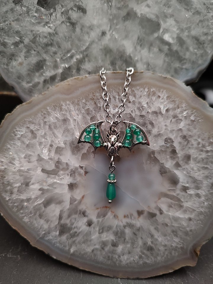 Bats Bejeweled - Forest Shadow product image (1)