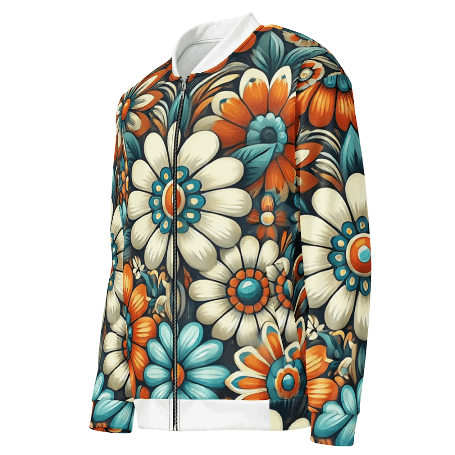 Floral Fusion All-Over Bomber Jacket product image (7)