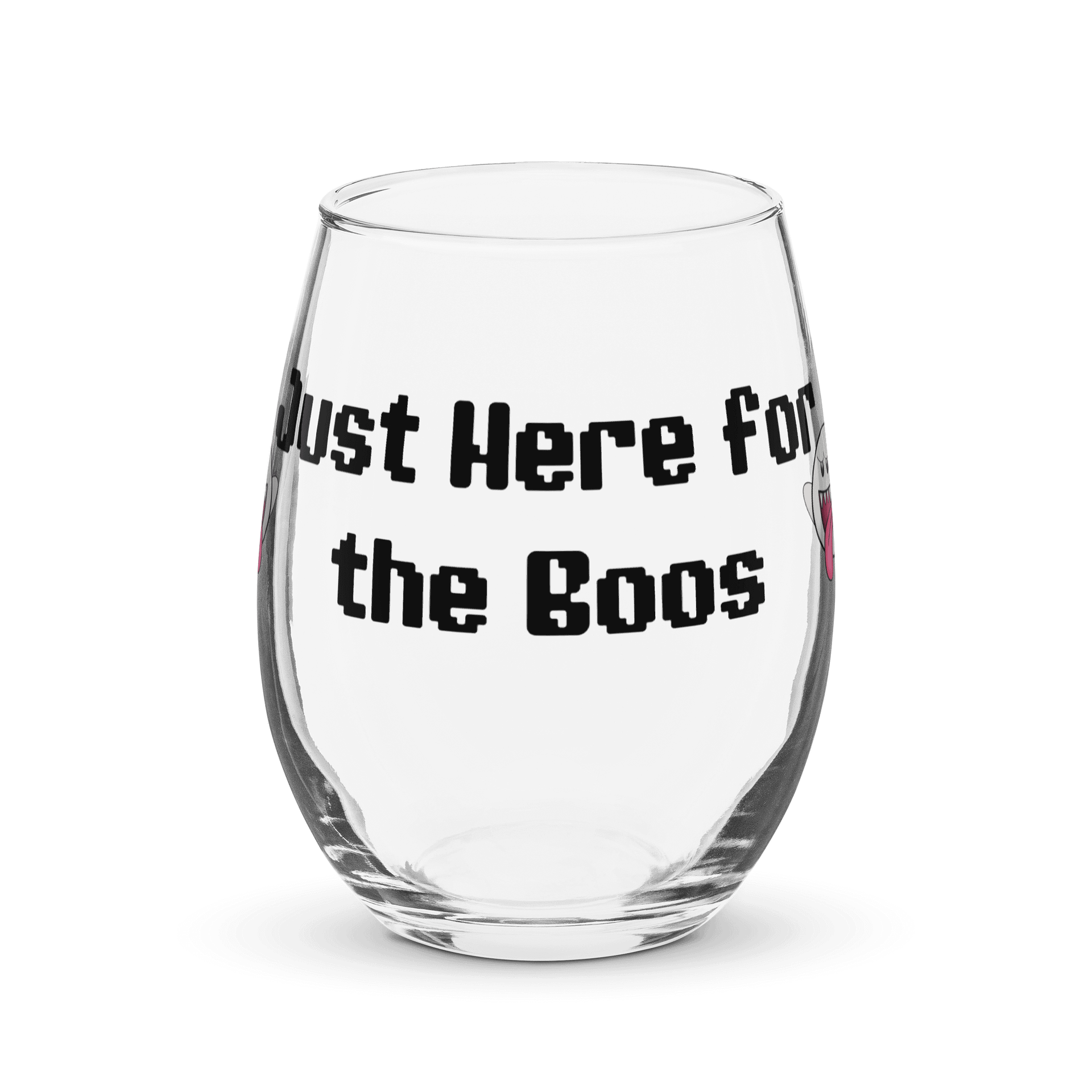 Just Here for the Boos Stemless Wine Glass product image (1)
