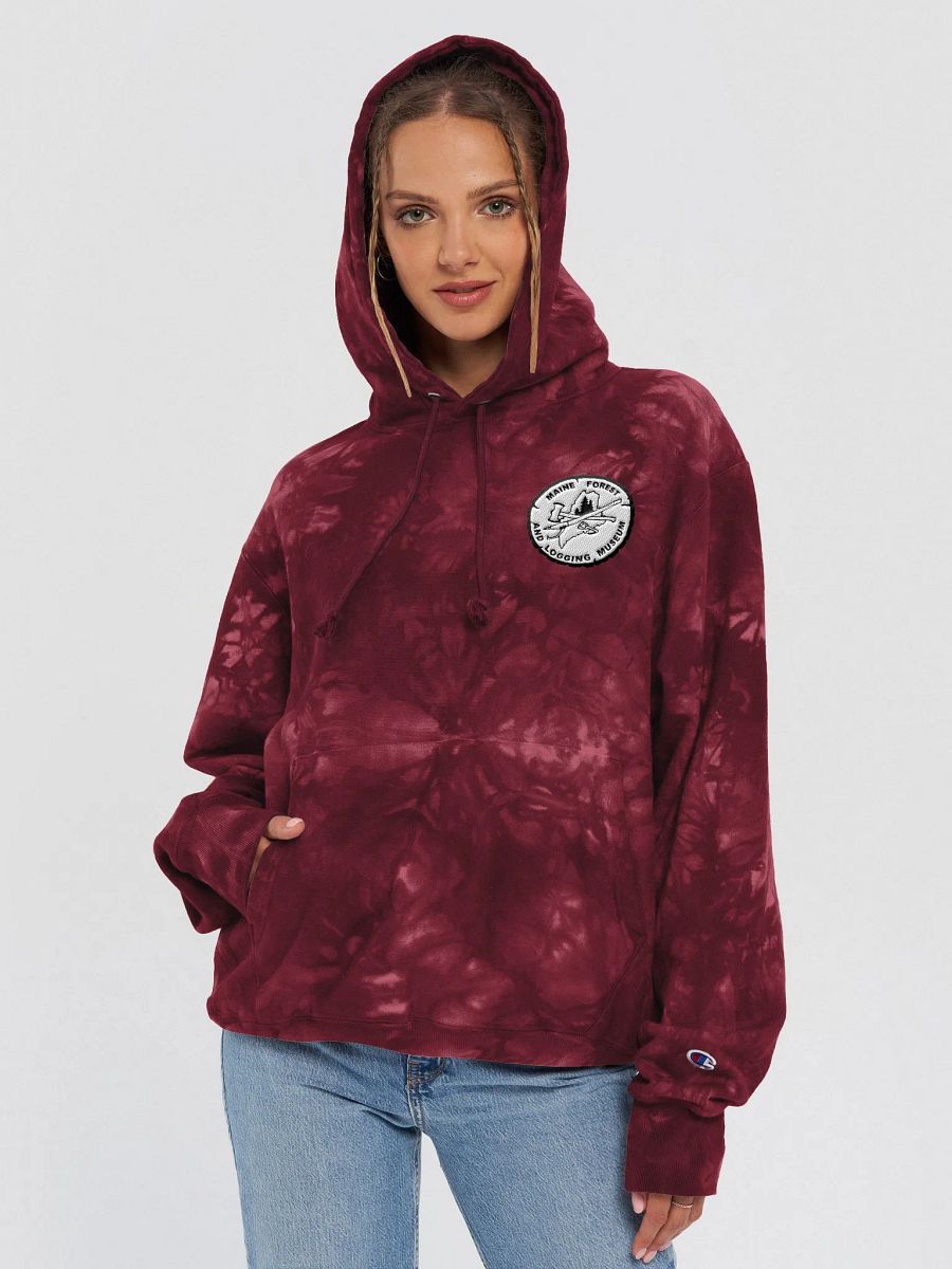 MFLM Embroidered Champion Tie-Dye Hoodie product image (5)