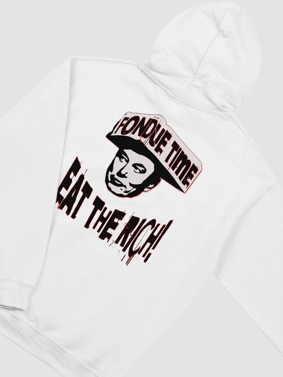 Eat the Rich - Fondue Time Hoodie White product image (3)