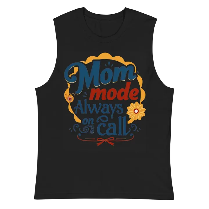 Mom Mode Always On Call Muscle Tank product image (3)