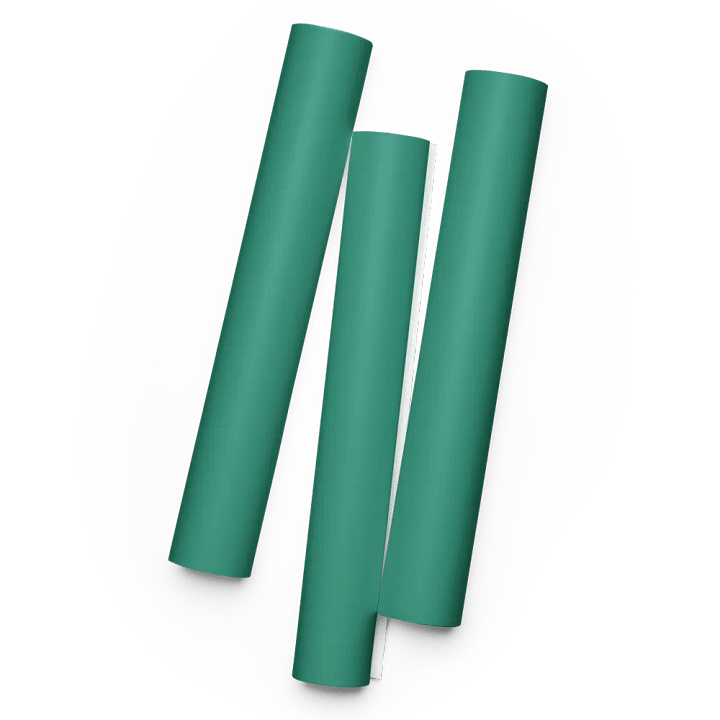 Elf Green Solid Holiday Christmas Wrapping Paper Sheets (3) product image (1)