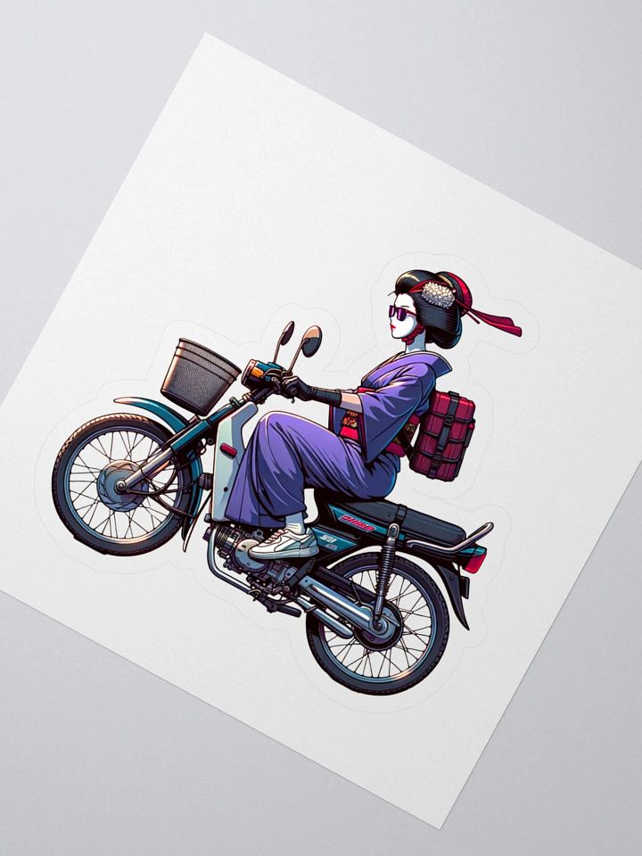 Retro Rebel Kiss Cut Stickers product image (2)