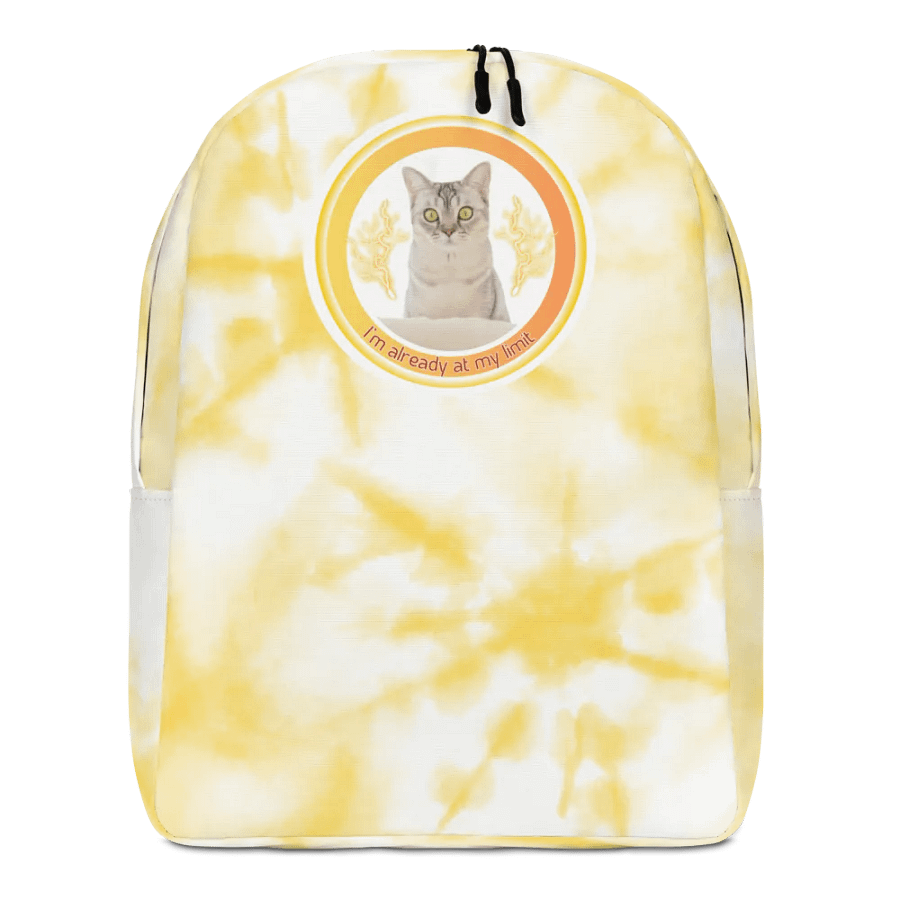 KC, At My Limit (kitty), Tie-dye Backpack product image (1)