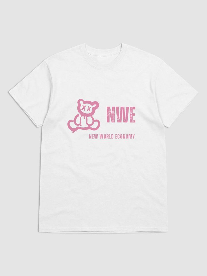 Camiseta NWE Teddy Bear Rosa – Streetwear Unisex 100 % Algodón product image (1)