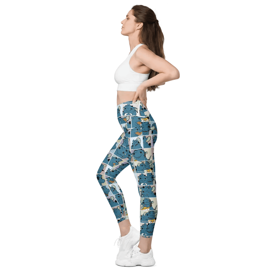 All Over Skyhuahua Leggings product image (9)
