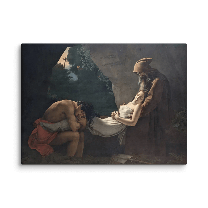 The Burial of Atala painting product image (1)