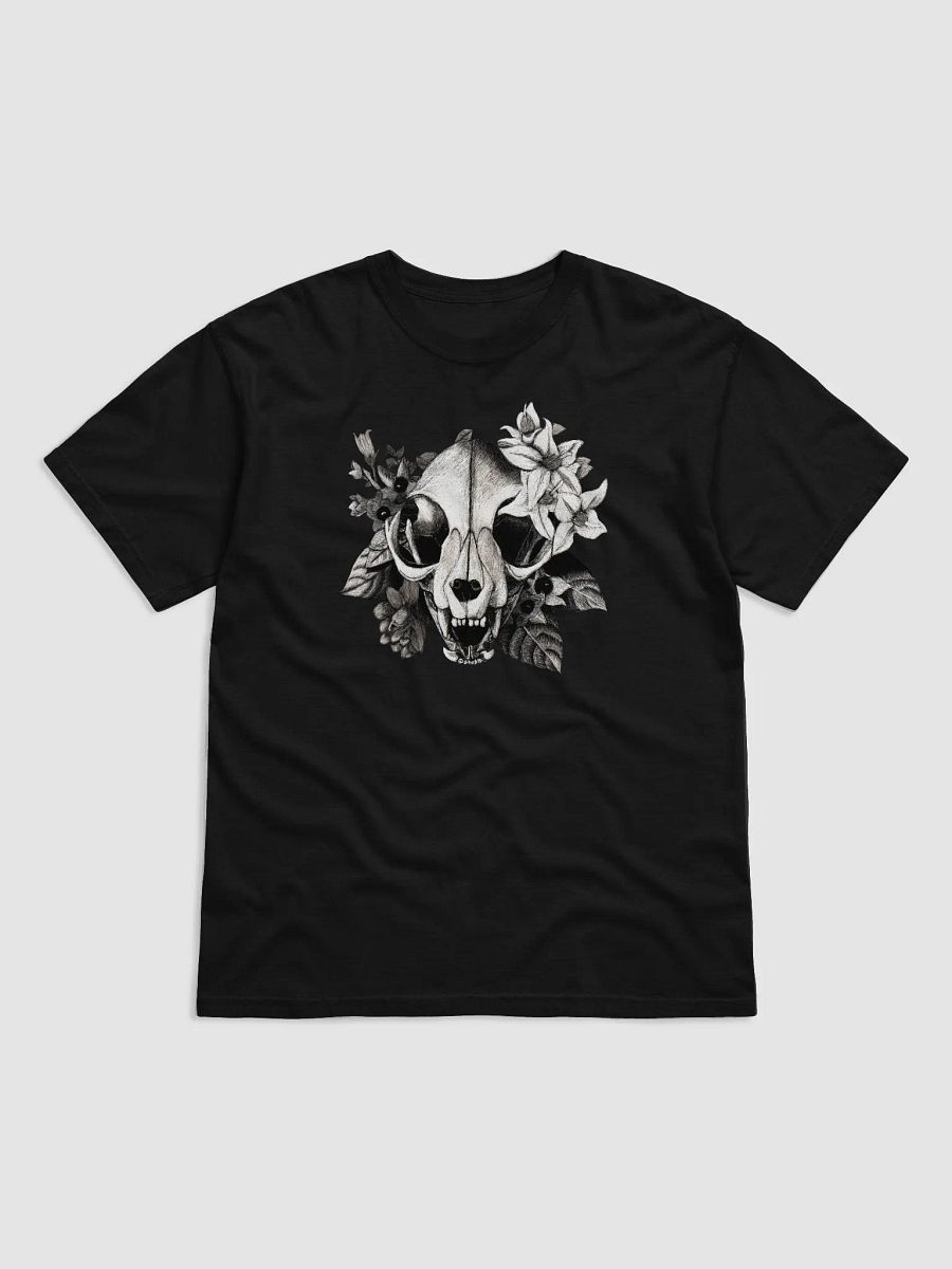 Nightshade Cat Skull T-Shirt product image (1)