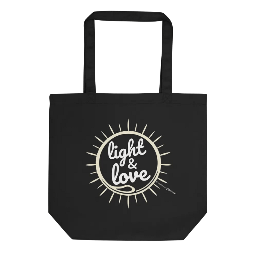 Light & Love Eco Tote product image (1)