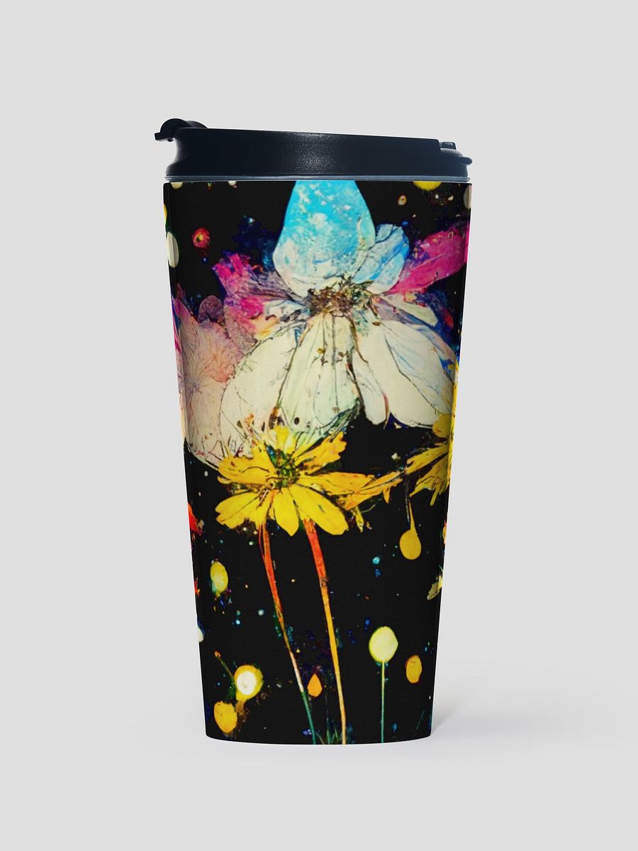 Whimsical Floral Fantasy Stainless Steel Travel Mug product image (1)
