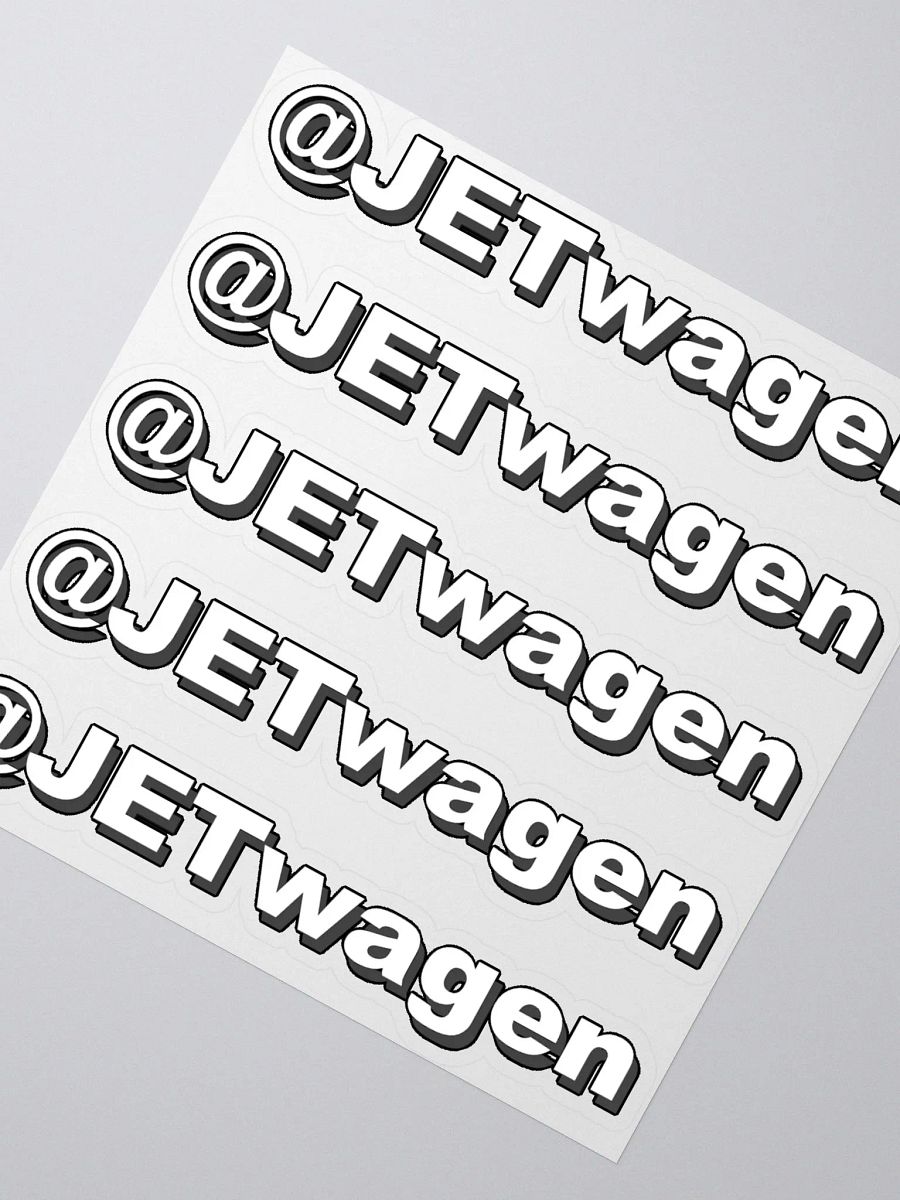 JET Promo - Stickers product image (4)