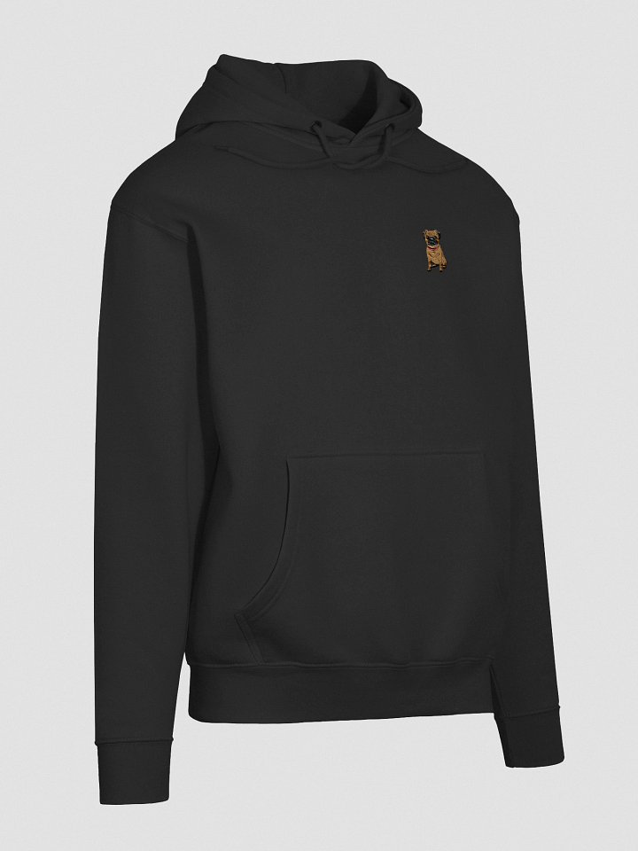 Wrinkled Pug Vibes Embroidered Hoodie product image (11)