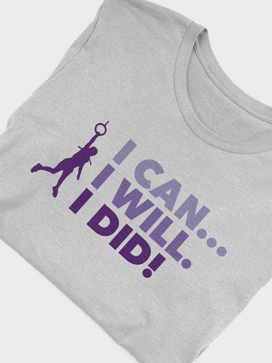 I Can... I Will. I Did! Purple Tee product image (5)