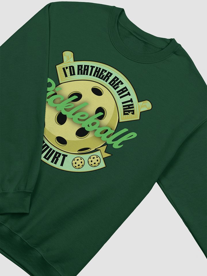 Id Rather Be At The Pickleball Court Paradise Crewneck Sweatshirt product image (8)