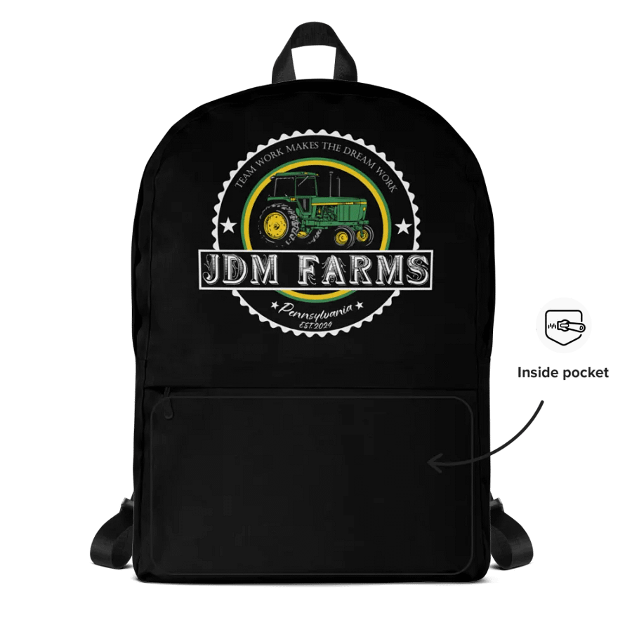 Team Work Backpack by JDM FARMS product image (5)
