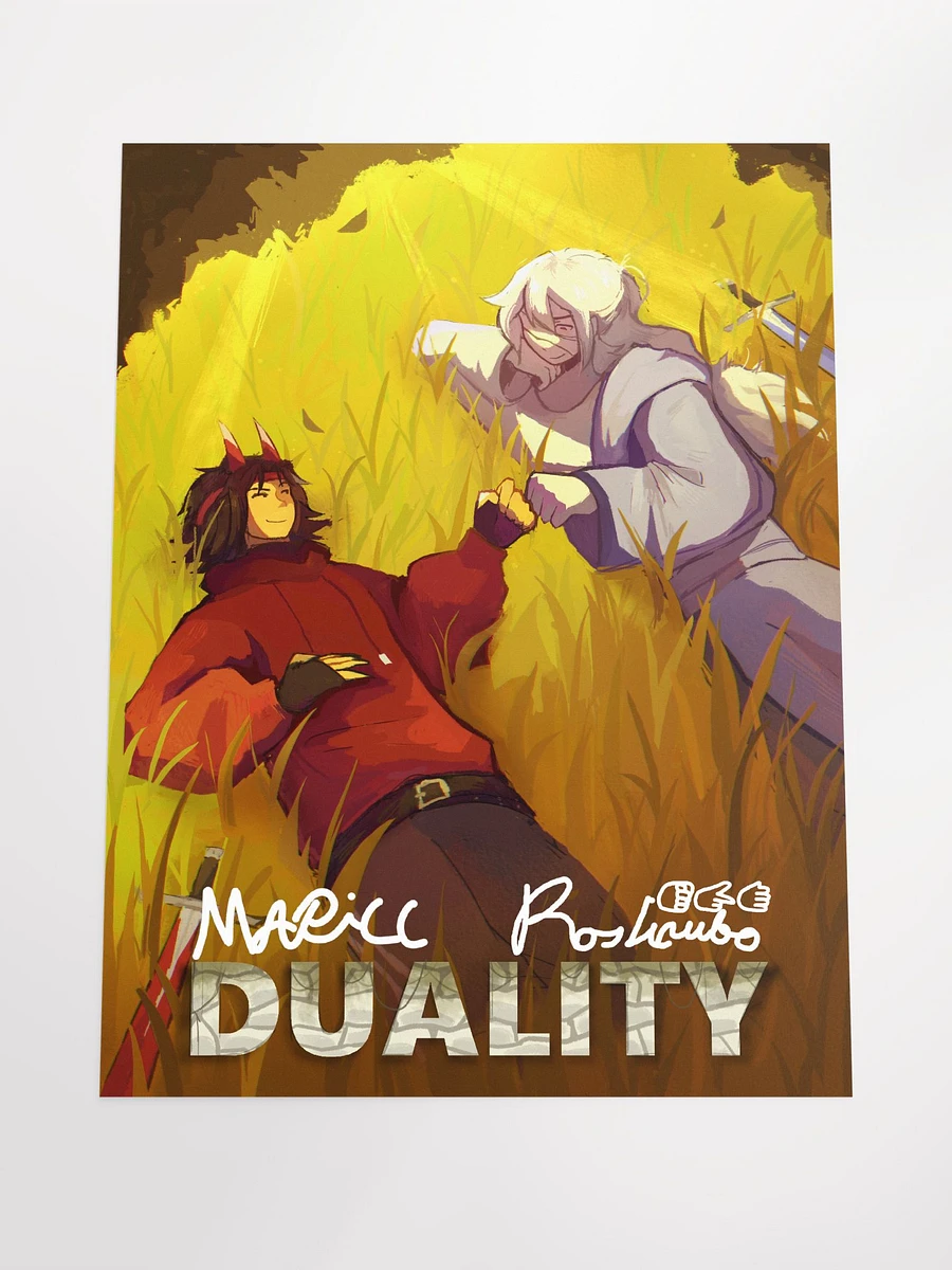 Duality Duo Limited Edition Signed Poster - Grass product image (4)