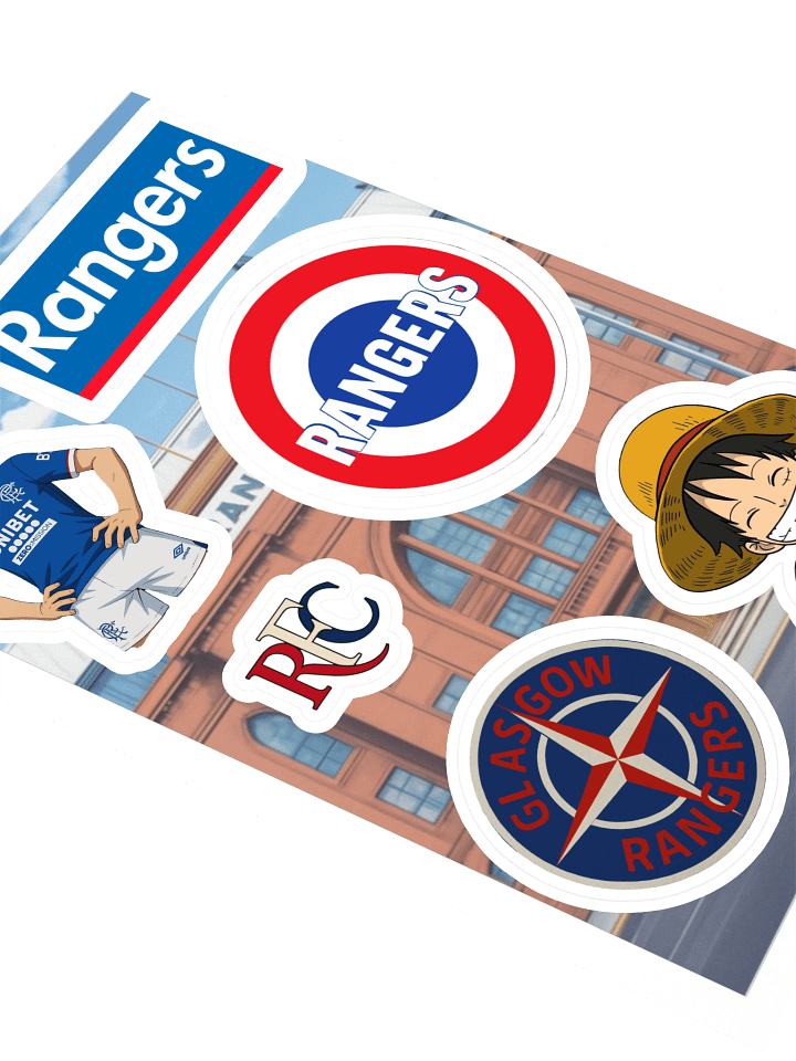 UBC "Rangers X Luffy" Sticker Sheet product image (2)