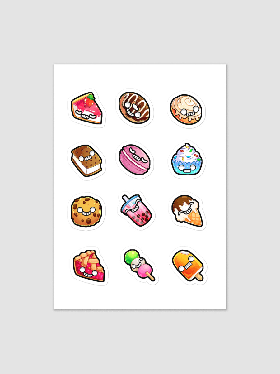 The B-Team Sticker Sheet product image (1)