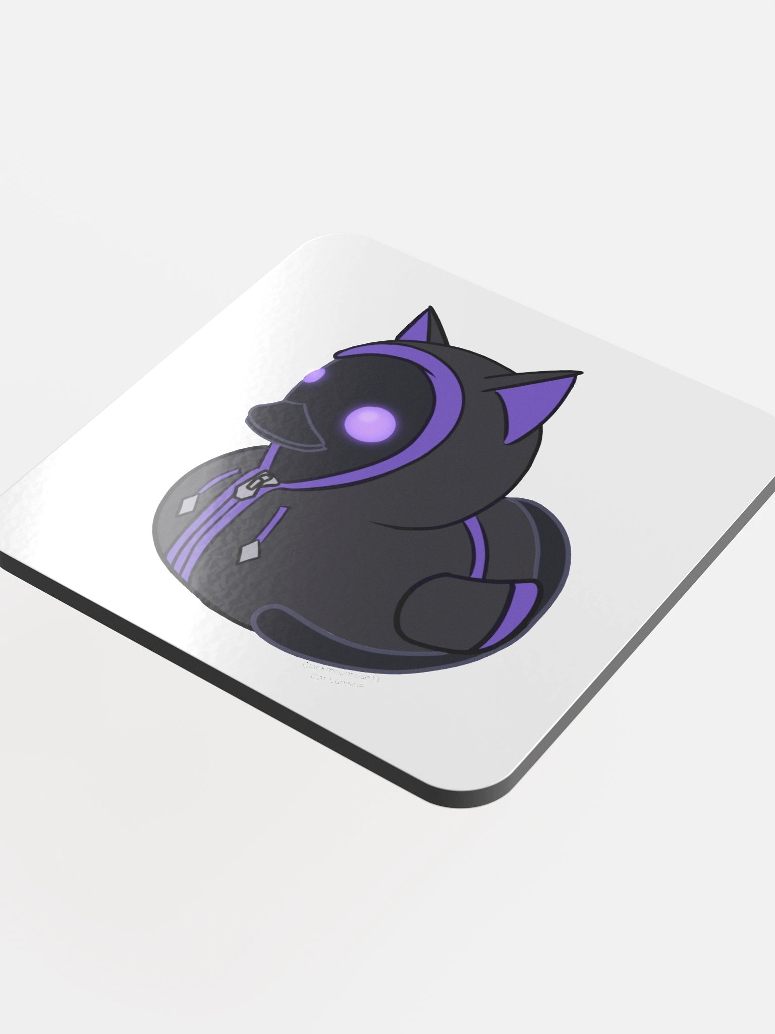 Cat Lunisica Duck Cork Coaster product image (4)