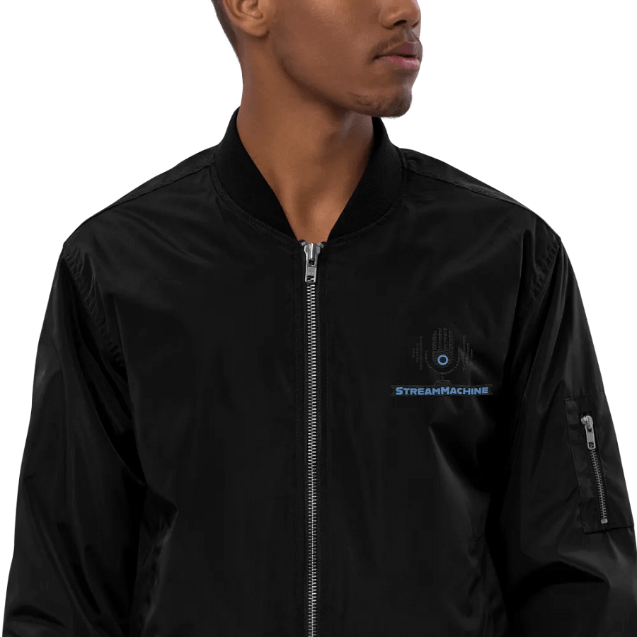 StreamMachine Premium Bomber Jacket product image (9)