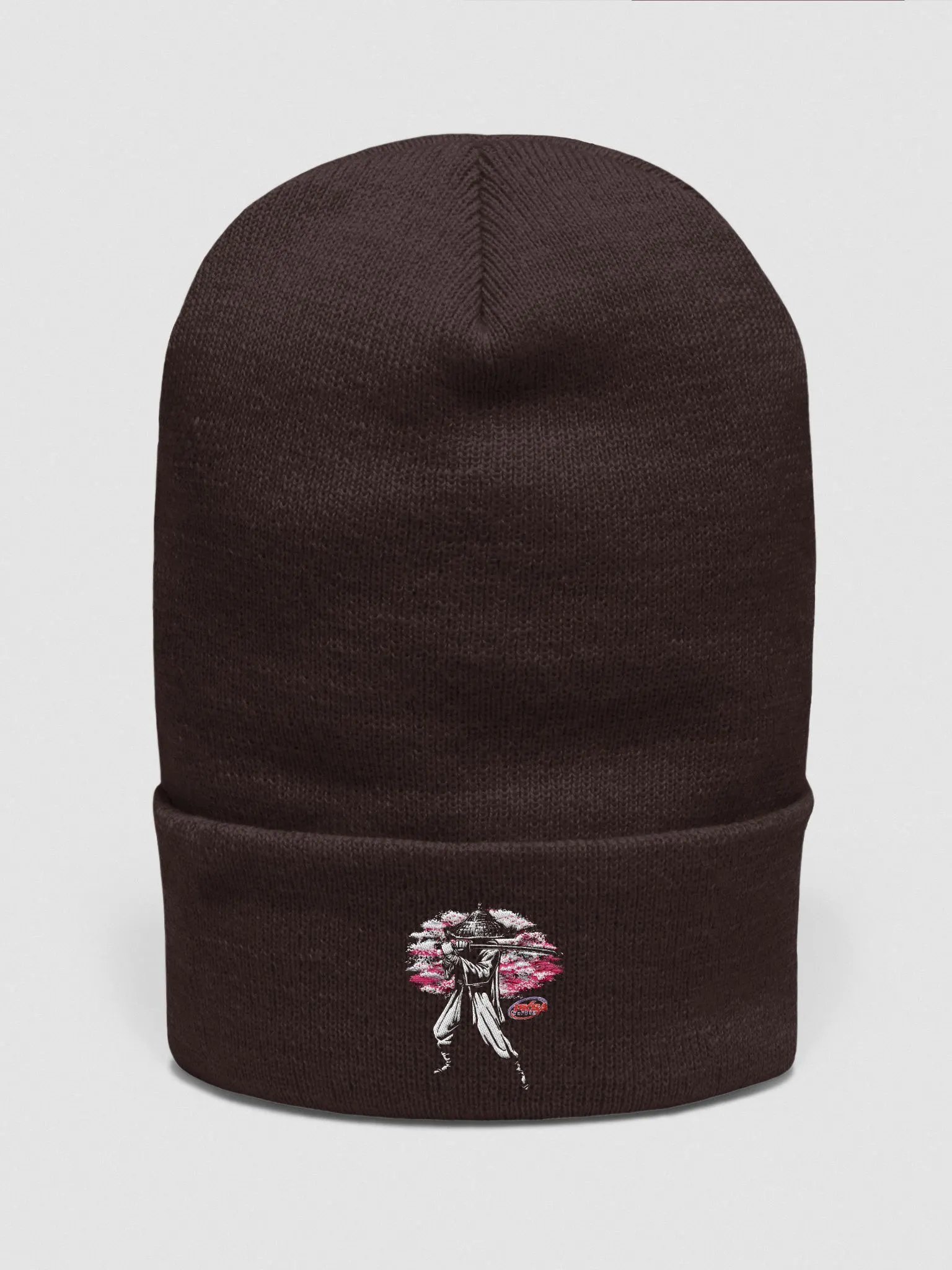 Samurai & Cherry Blossom Beenie product image (1)