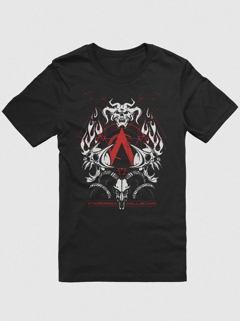 Hellscape T-Shirt (White Flame)