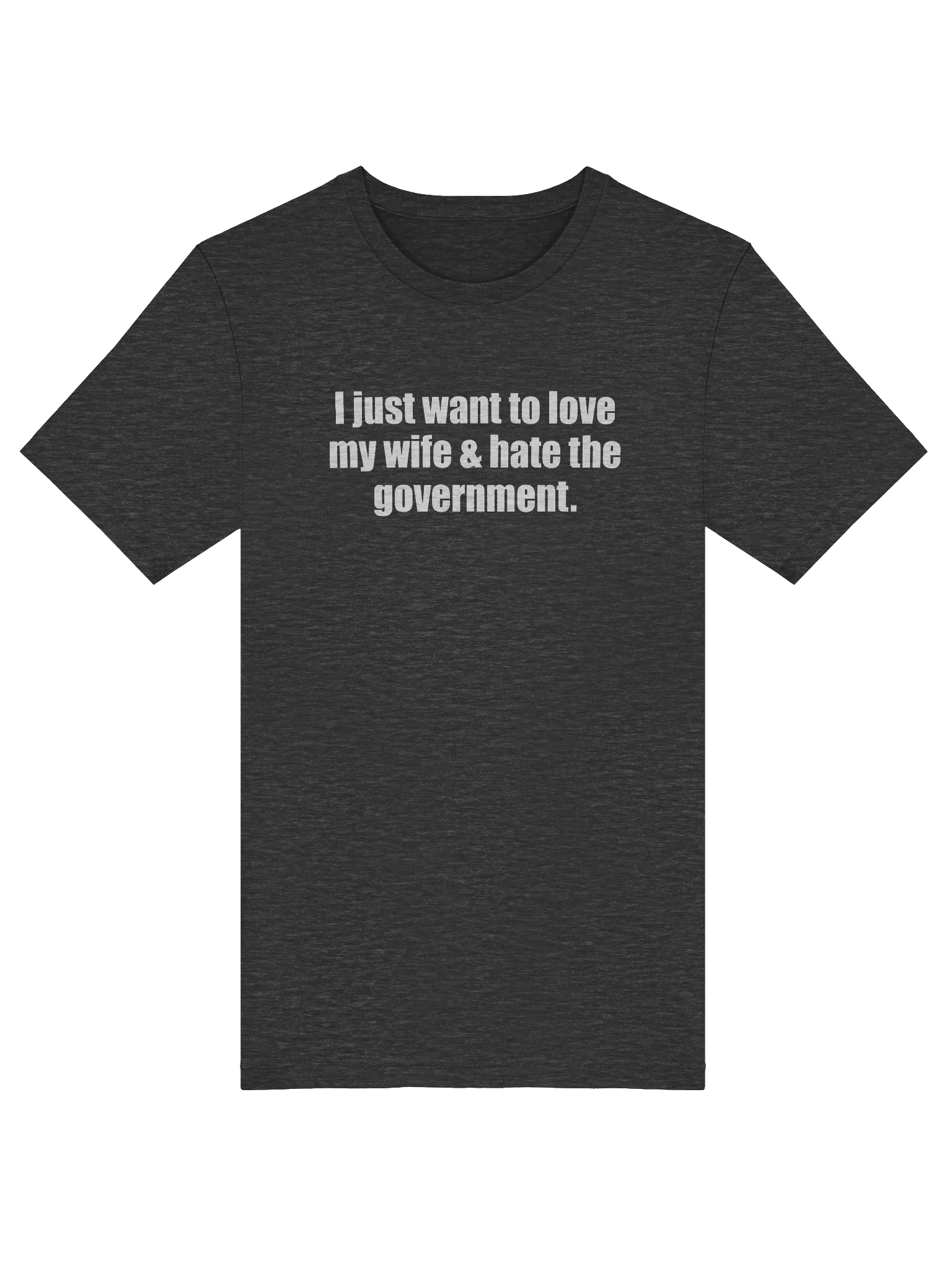 Hate the Government T-shirt (wife version) product image (5)