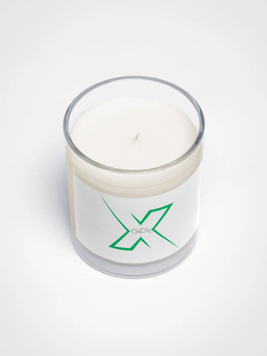 Gen X Soy Wax Candle- green logo product image (3)
