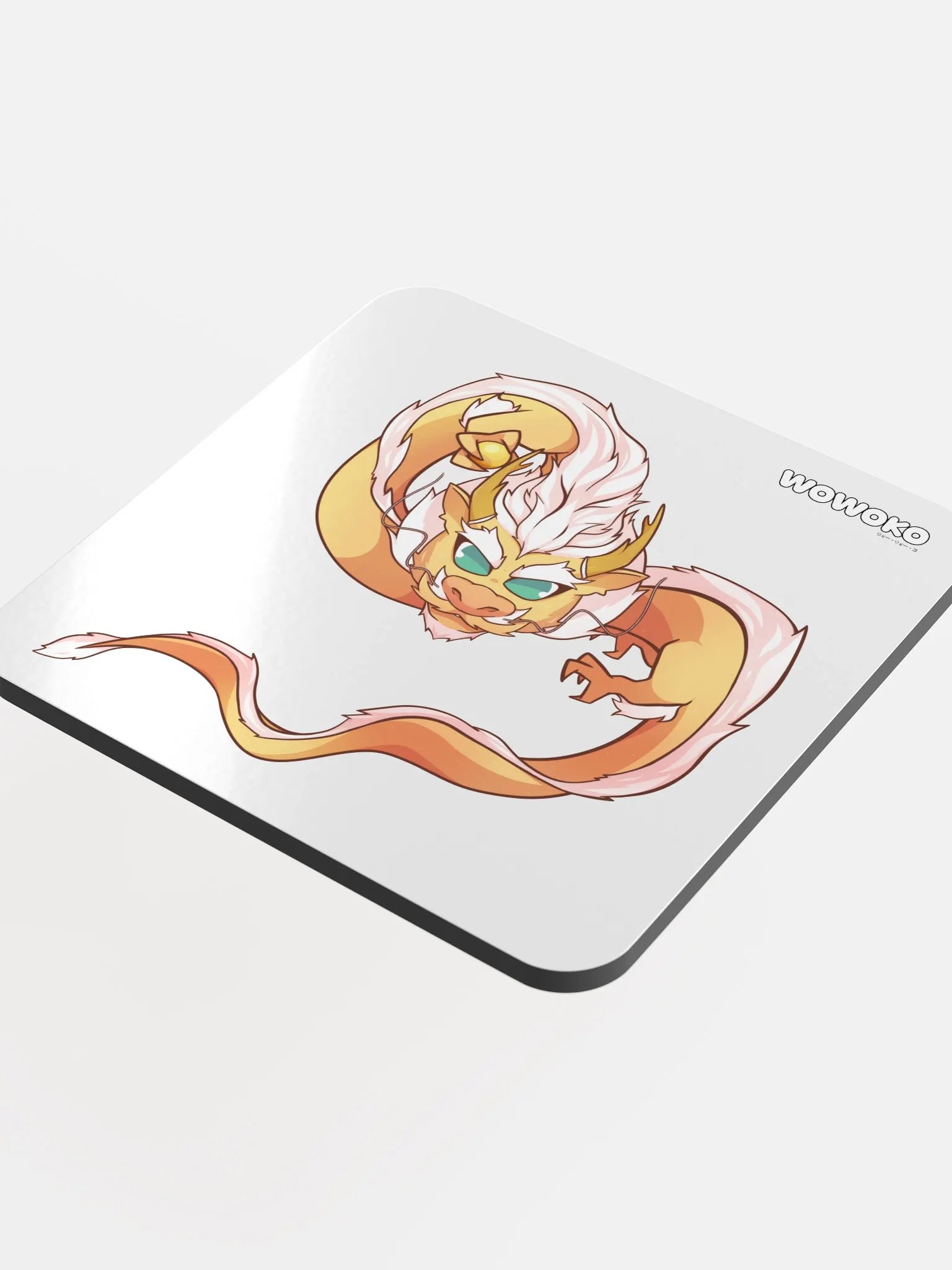 Four Symbols - Center Beast Yellow Dragon - Coaster product image (4)