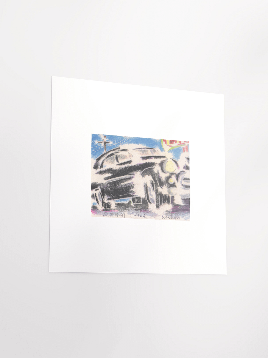 Car 1989 print product image (4)