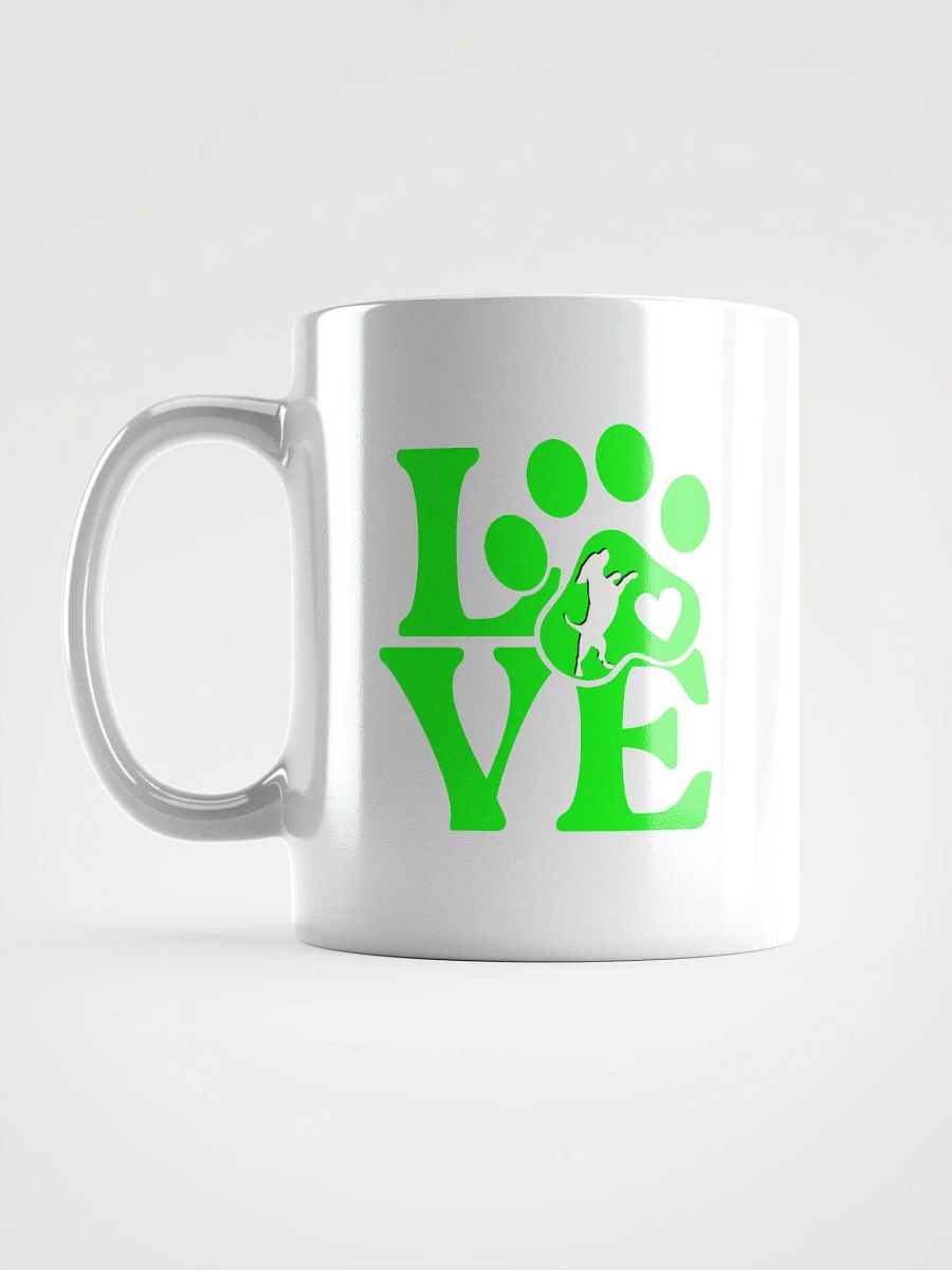 Dog Lover Coffee Mug, Green Love product image (16)