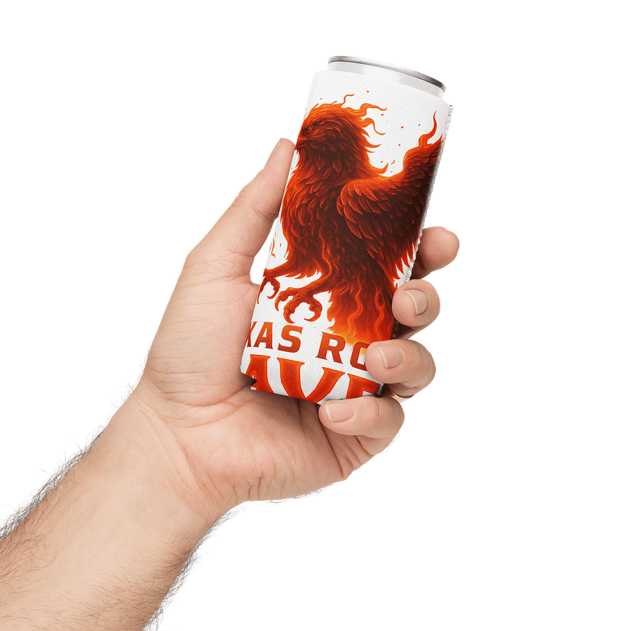 Flaming TxRogueRaven Can Cooler product image (12)