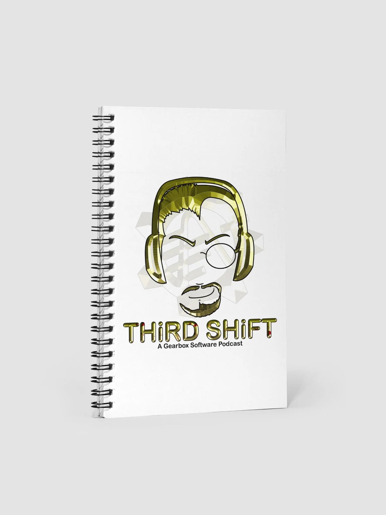 THiRD SHiFT OG spiral notebook product image (1)