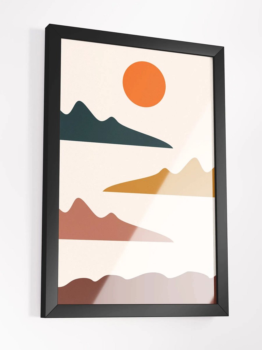 Vibrant Ayous Wood Framed Matte Poster product image (16)