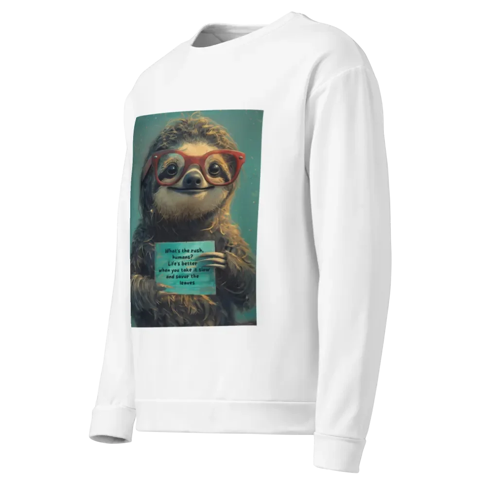 Sloth Underwater Appeal Sweatshirt product image (3)