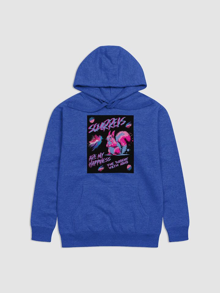 SQUIRRELS ARE MY HAPPINESS SUPERSOFT PREMIUM HOODIE product image (1)