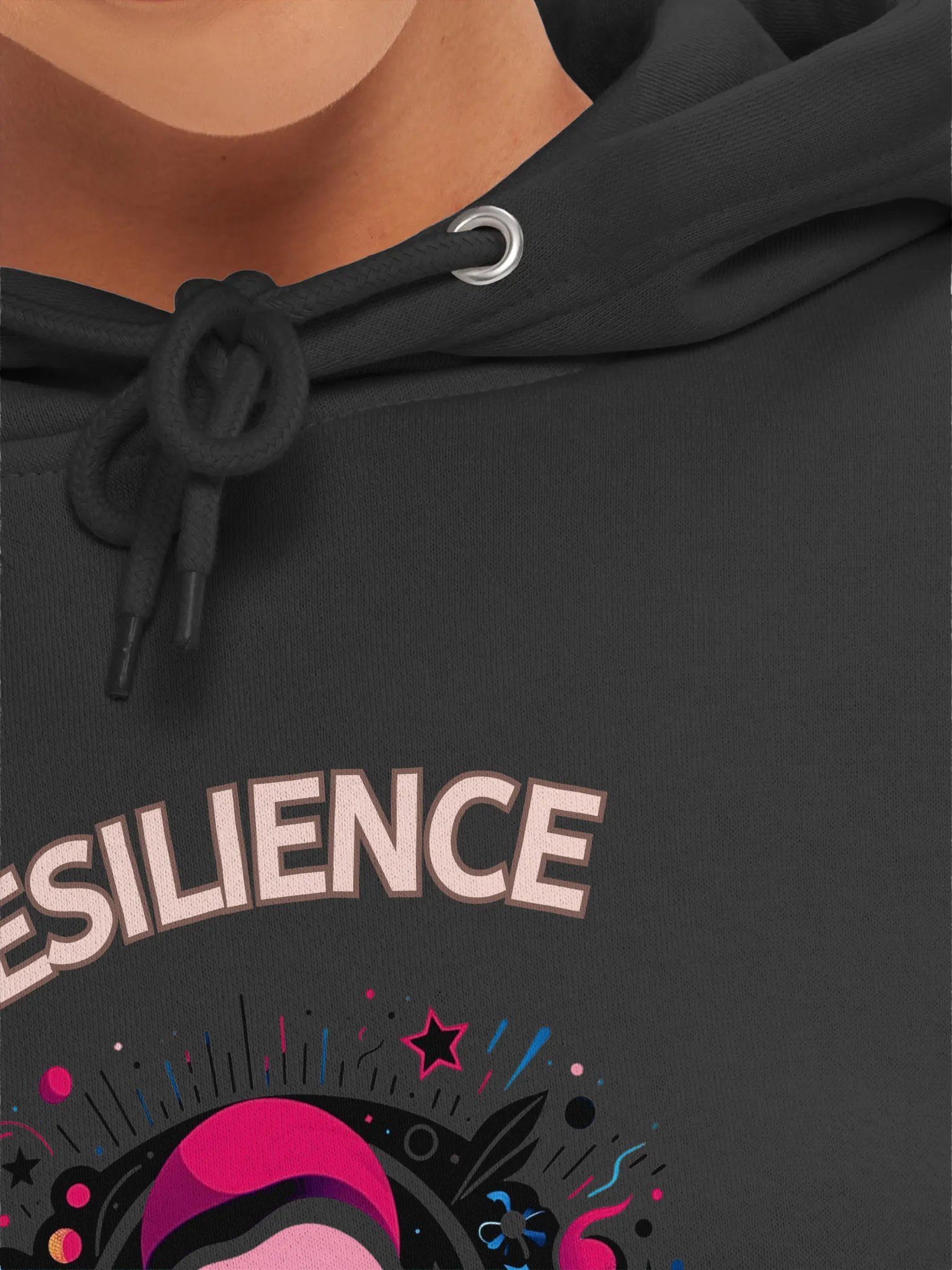 Resilience Empowerment Hoodie – Feminist Strength, Inspirational Graphic Design, Warm & Stylish product image (7)