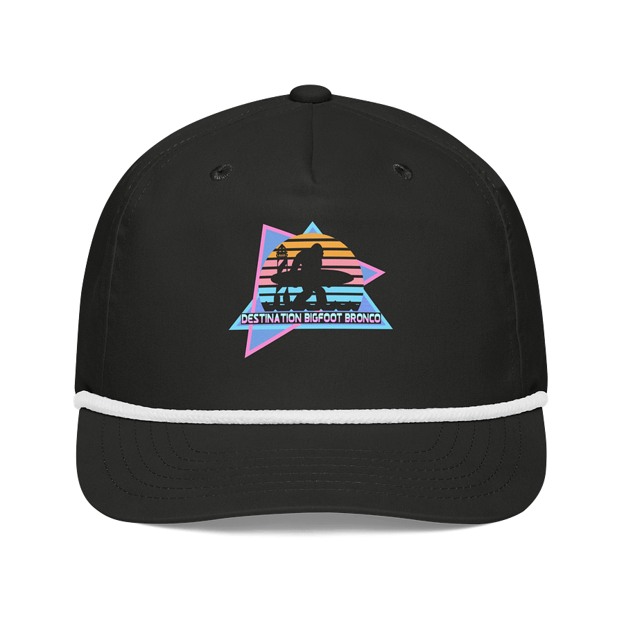 Destination Bigfoot Bronco Retro-Inspired Rope Hat (Multiple Color Options) product image (1)