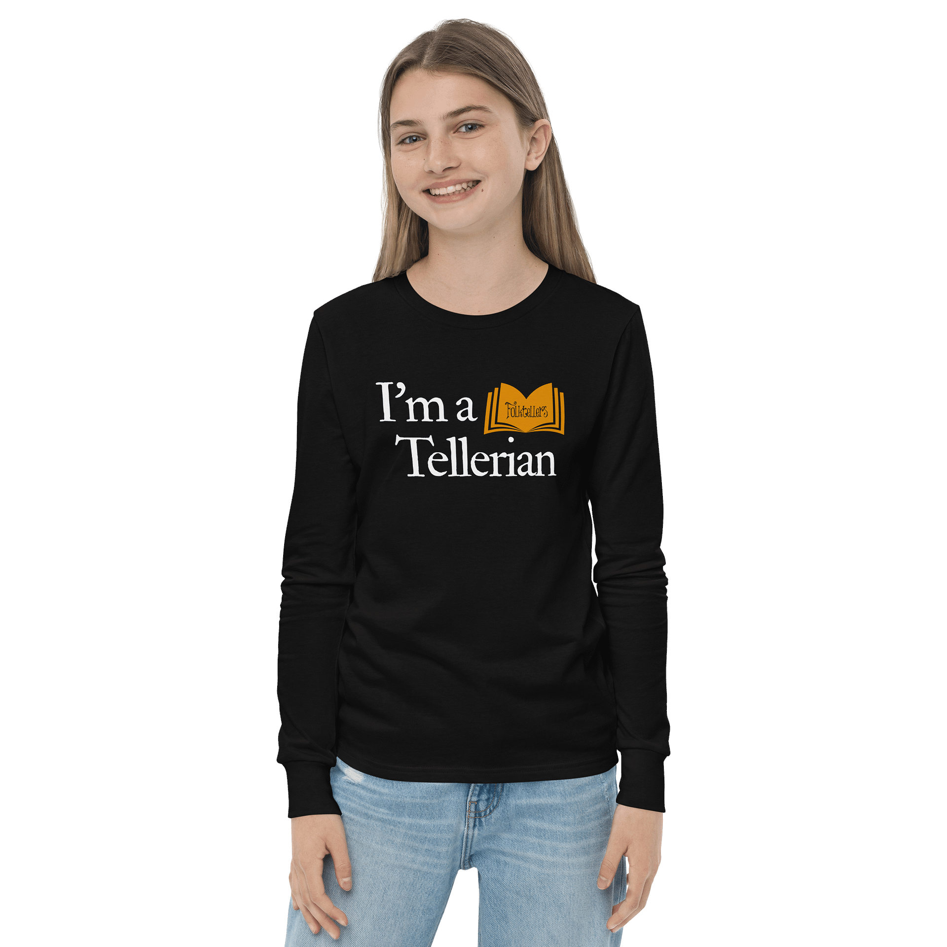 Folktellers: I'm a Tellerian - Bella+Canvas Youth Long Sleeve T-Shirt product image (2)