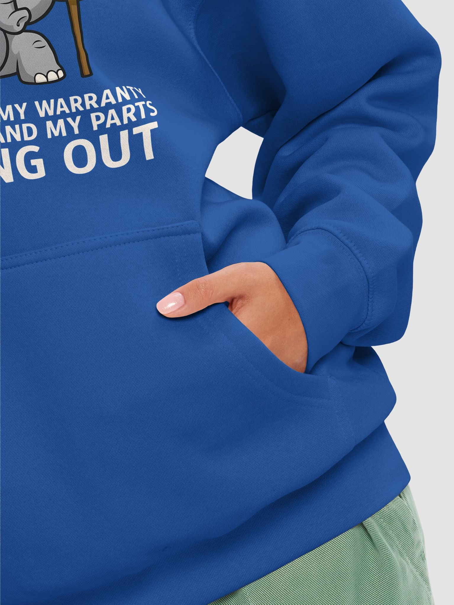 Funny Aging Elephant – “I Don’t Feel Like I’m Getting Older, My Warranty Expired” product image (8)