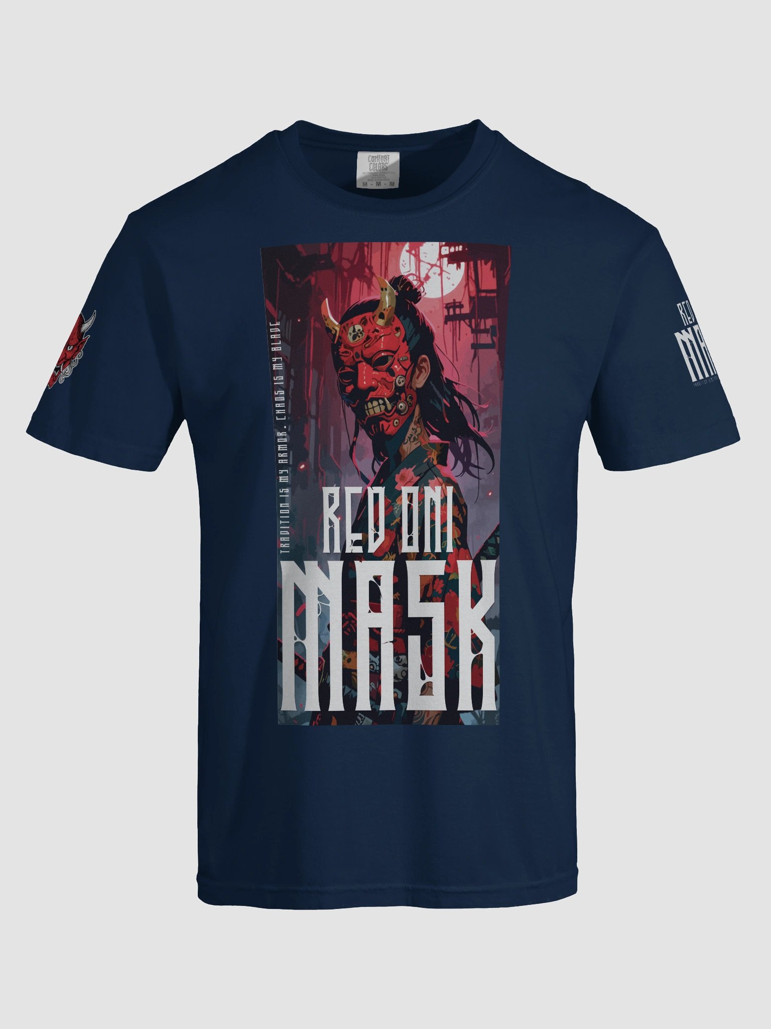 Red Oni Mask – Warrior of Shadows and Steel product image (93)