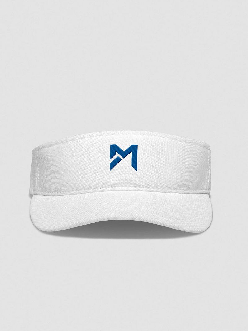 Blue Logo Visor