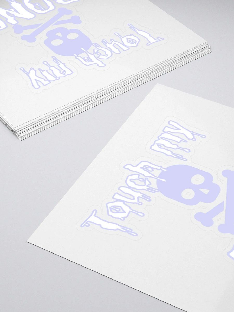 Touch My Bone, Sticker, Blue product image (12)