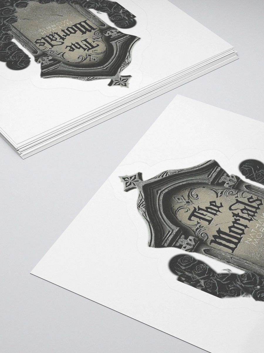 Mortals' Rose Kiss Cut Stickers product image (4)