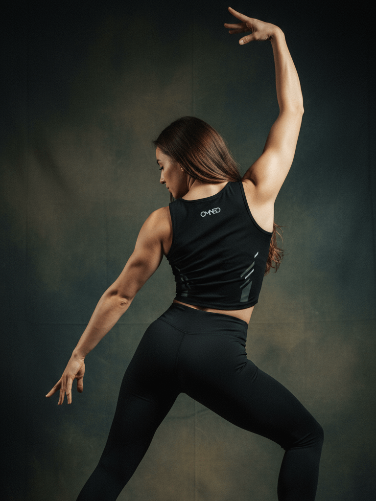 Manifest Black Allure Crop Top for Women product image (3)