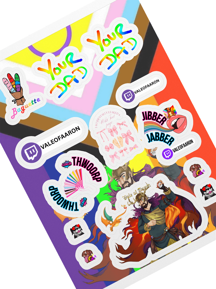 Random Collection Sticker Sheet! product image (1)