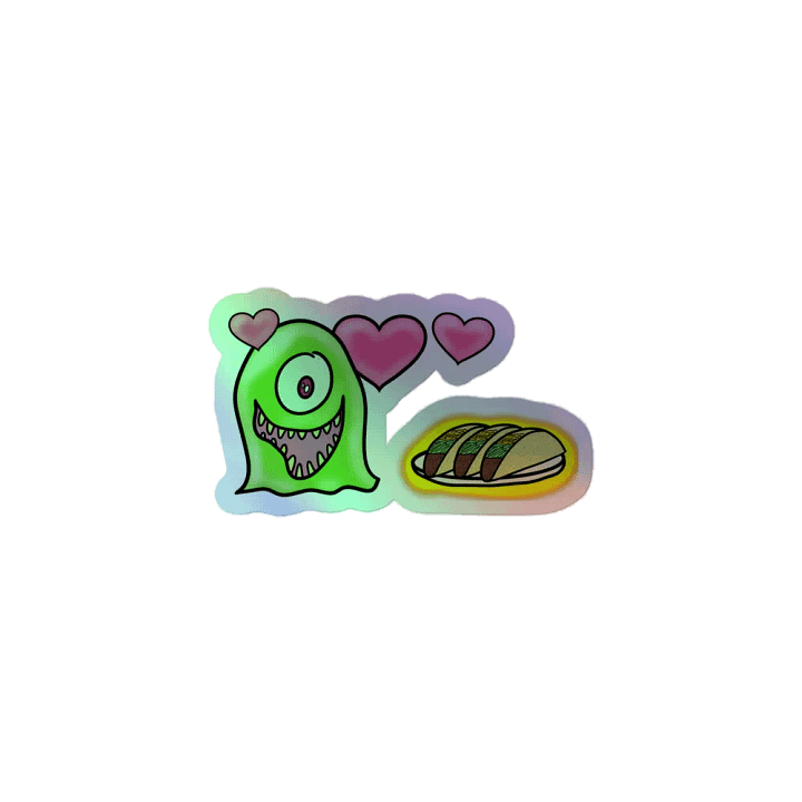 Love Means Tacos Sticker product image (1)