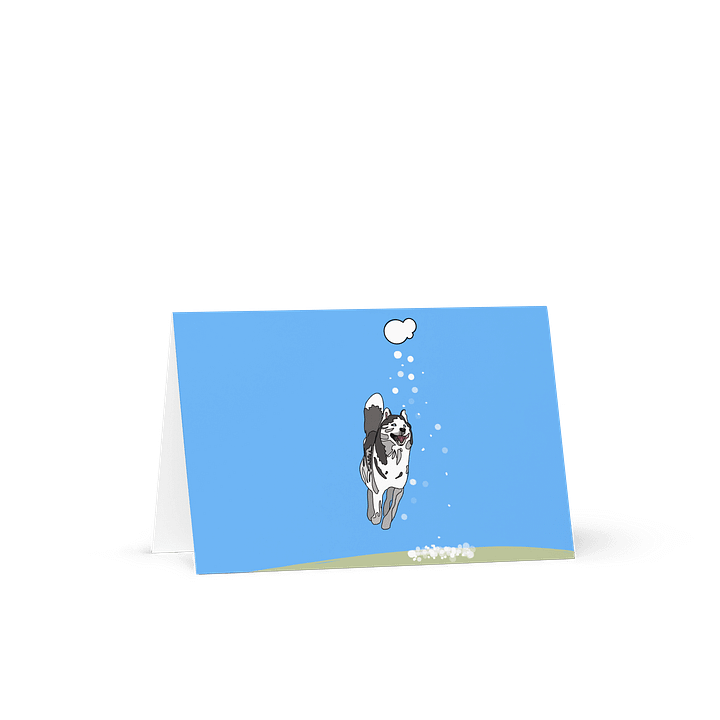 Husky Greetings Card product image (1)