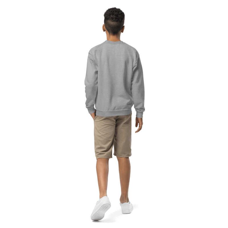 Floral Peace Dove | Micah 4:3 Youth Crew Neck Sweatshirt product image (12)